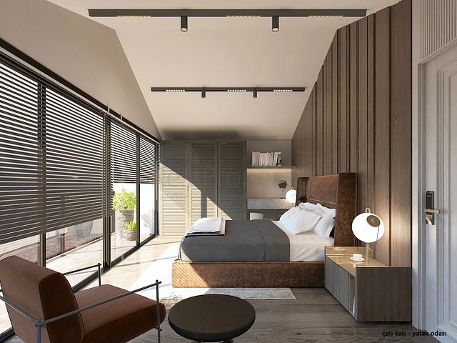 فيلا 4+1 في ألتينكال - حي أنطاليا 