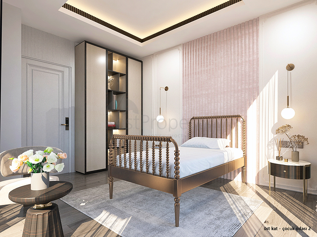 فيلا 4+1 في ألتينكال - حي أنطاليا 