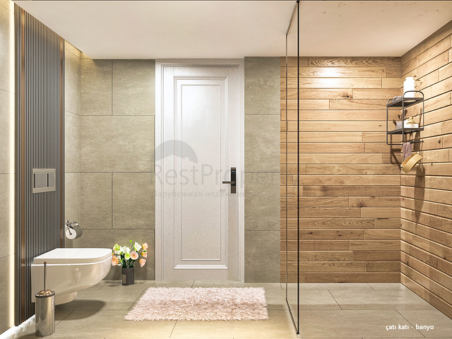 فيلا 4+1 في ألتينكال - حي أنطاليا 