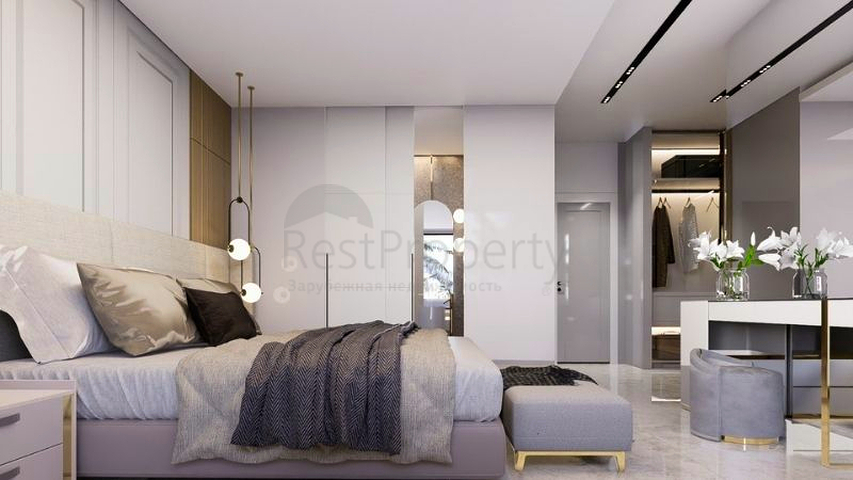 فلل 5 + 1 في منطقة دوشيميالتي-أنطاليا 