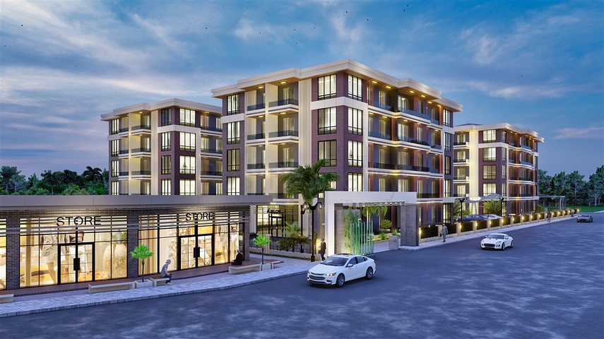 شقق 1+1 و 2+1 في دوشيمالتي-منطقة أنطاليا 