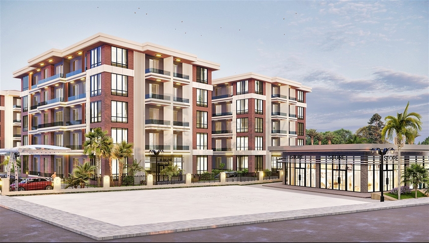 شقق 1+1 و 2+1 في دوشيمالتي-منطقة أنطاليا 