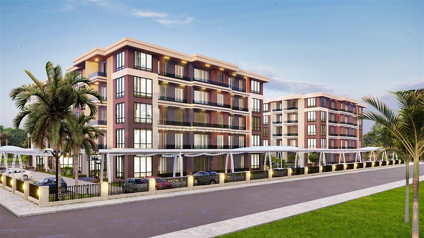 شقق 1+1 و 2+1 في دوشيمالتي-منطقة أنطاليا 