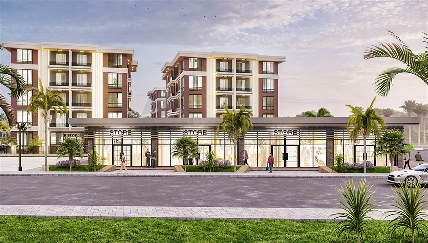 شقق 1+1 و 2+1 في دوشيمالتي-منطقة أنطاليا 