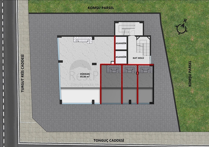 مشروع استثماري في مركز مدينة أنطاليا 