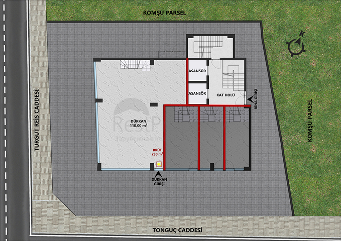 مشروع استثماري في مركز مدينة أنطاليا 