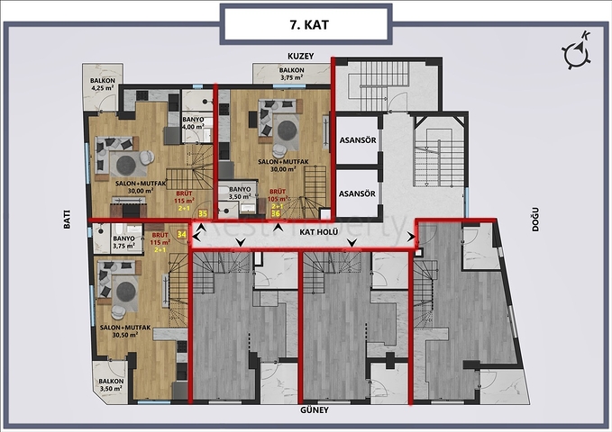 مشروع استثماري في مركز مدينة أنطاليا 