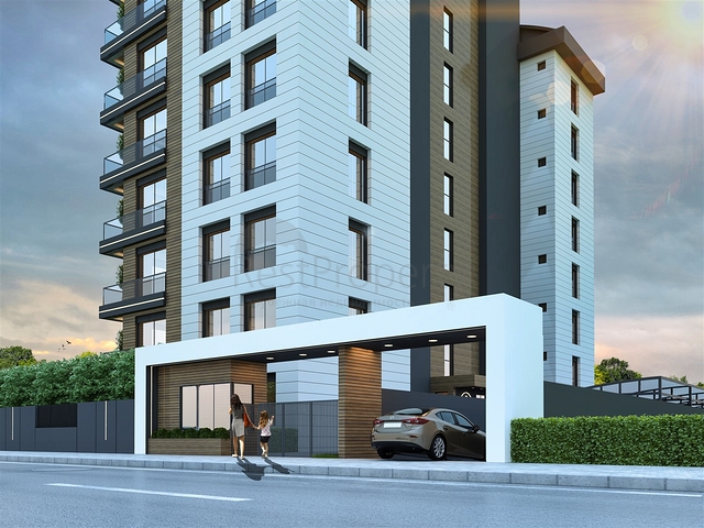 شقق 1+1 ، 2+1 و 3 + 1 تخطيط في إرمينيك-أنطاليا ميكروديستريكت 