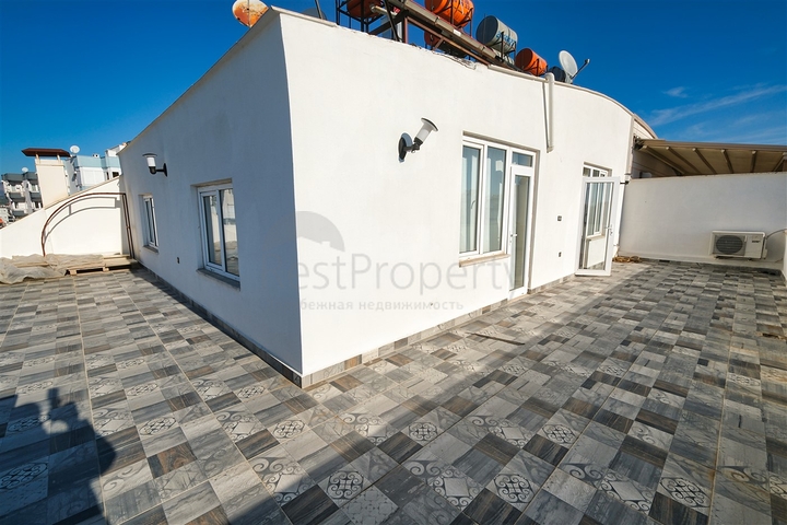 شقة دوبلكس 4 + 2 في حي سيتيلر أنطاليا 