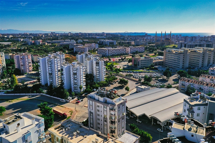 شقة دوبلكس 4 + 2 في حي سيتيلر أنطاليا 