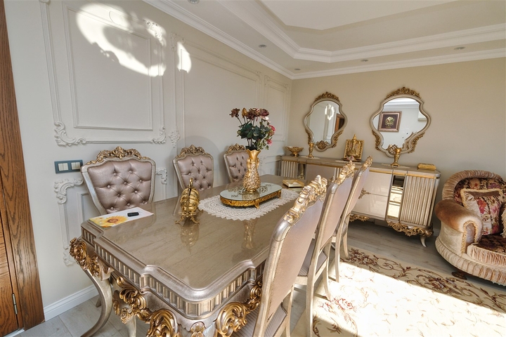 شقة دوبلكس 4 + 2 في حي سيتيلر أنطاليا 