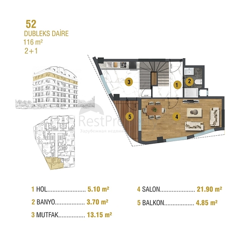 مشروع استثماري في منطقة سنان-أنطاليا الصغيرة