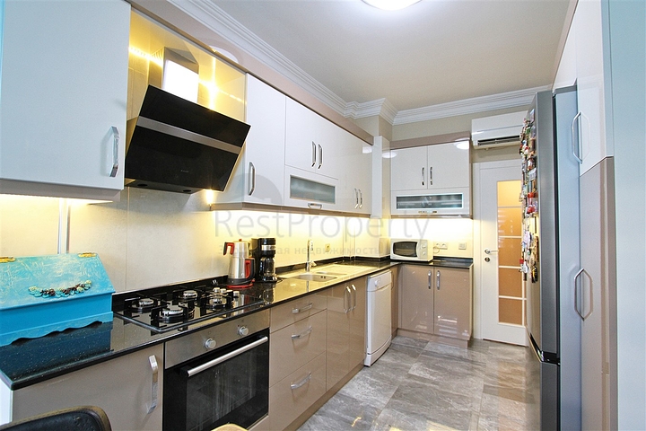 شقة دوبلكس 5 + 2 في كاجلايان - حي أنطاليا 