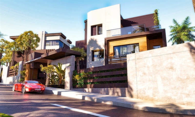 فلل 4 + 1 في منطقة سايد انطاليا 