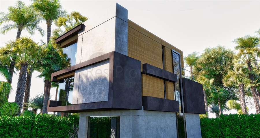 فلل 4 + 1 في منطقة سايد انطاليا 