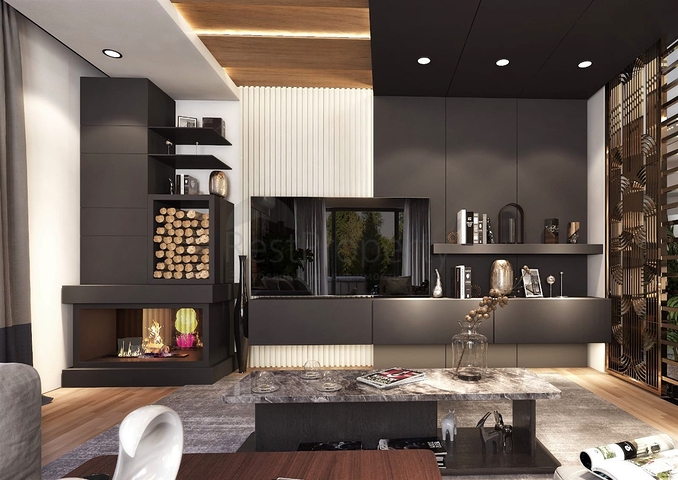 فلل 4 + 1 في منطقة سايد انطاليا 