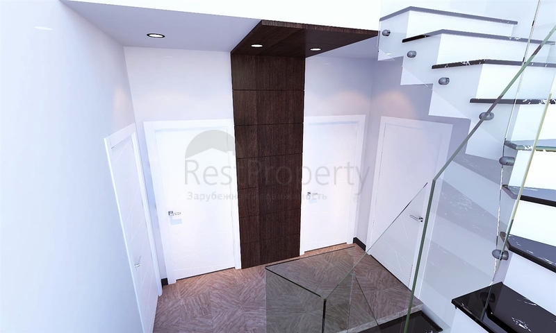 فلل 4 + 1 في منطقة سايد انطاليا 