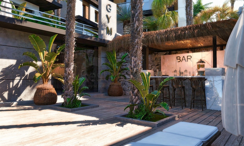 فلل 4 + 1 في منطقة سايد انطاليا 