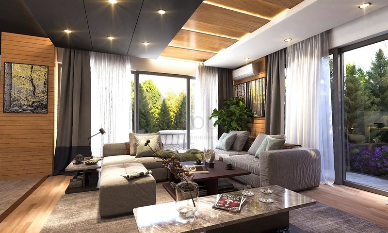 فلل 4 + 1 في منطقة سايد انطاليا 