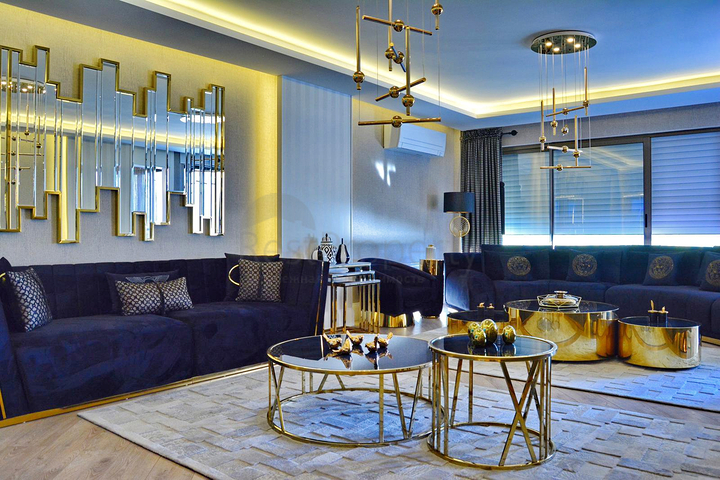 شقة 3+1 في حي باخشيلي إيفليري السكني-أنطاليا 