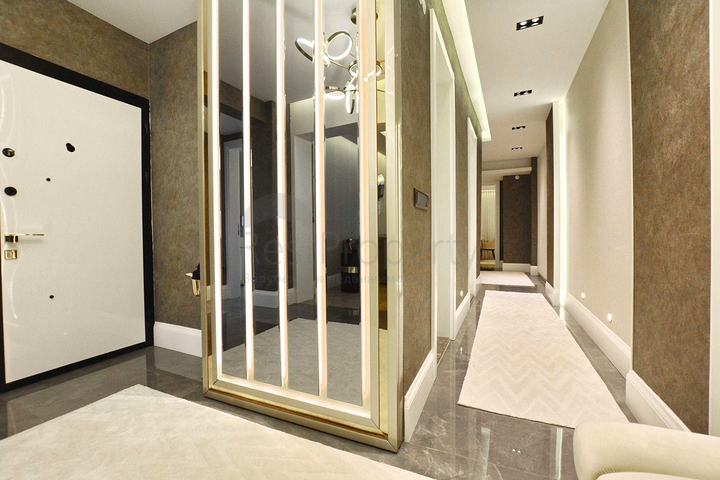 شقة 3+1 في حي باخشيلي إيفليري السكني-أنطاليا 