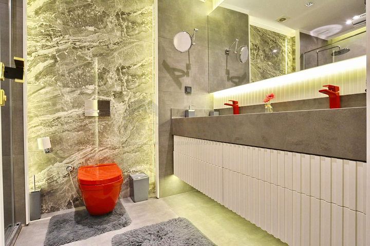 شقة 3+1 في حي باخشيلي إيفليري السكني-أنطاليا 