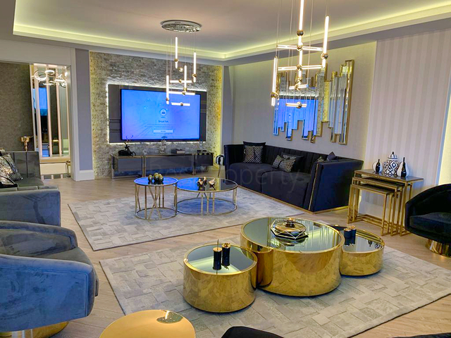 شقة 3+1 في حي باخشيلي إيفليري السكني-أنطاليا 