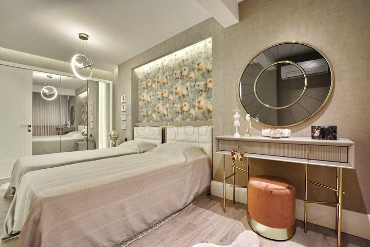 شقة 3+1 في حي باخشيلي إيفليري السكني-أنطاليا 