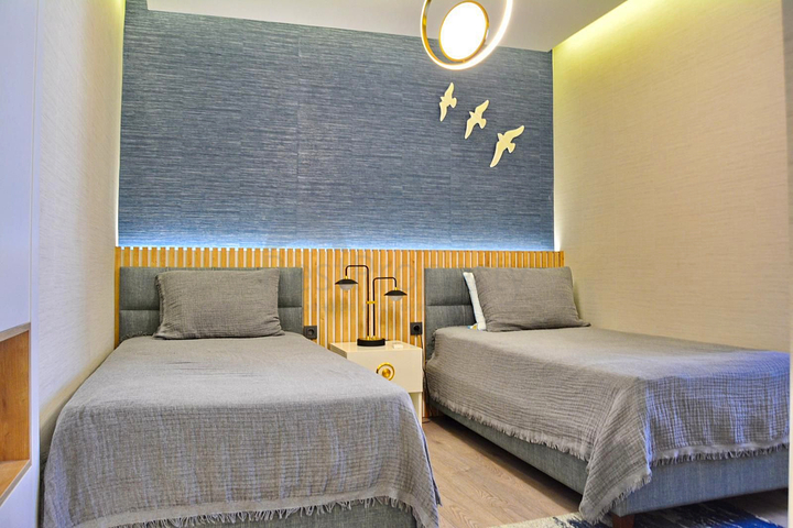 شقة 3+1 في حي باخشيلي إيفليري السكني-أنطاليا 