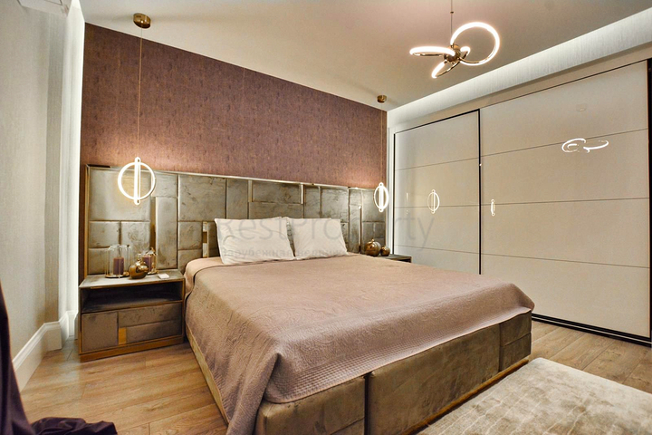 شقة 3+1 في حي باخشيلي إيفليري السكني-أنطاليا 