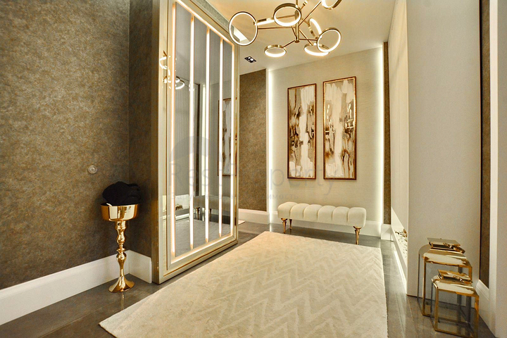 شقة 3+1 في حي باخشيلي إيفليري السكني-أنطاليا 