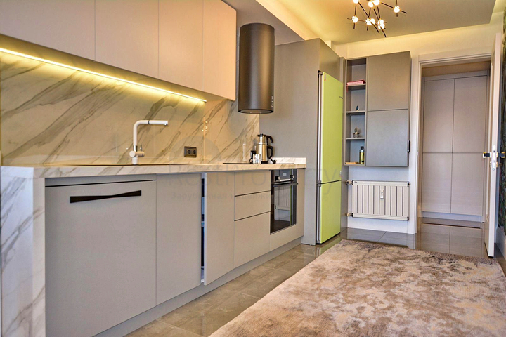 شقة 3+1 في حي باخشيلي إيفليري السكني-أنطاليا 