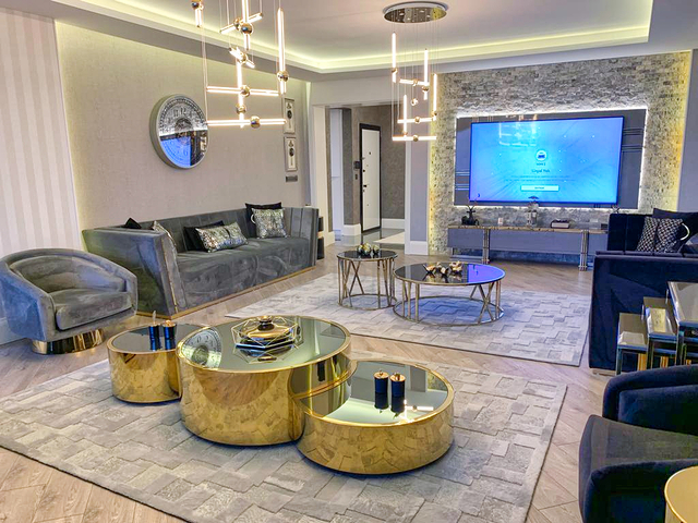 شقة 3+1 في حي باخشيلي إيفليري السكني-أنطاليا 