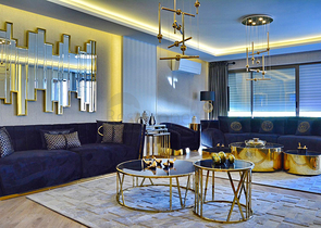 شقة 3+1 في حي باخشيلي إيفليري السكني-أنطاليا 