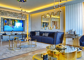 شقة 3+1 في حي باخشيلي إيفليري السكني-أنطاليا 