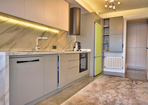 شقة 3+1 في حي باخشيلي إيفليري السكني-أنطاليا 