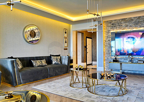 شقة 3+1 في حي باخشيلي إيفليري السكني-أنطاليا 