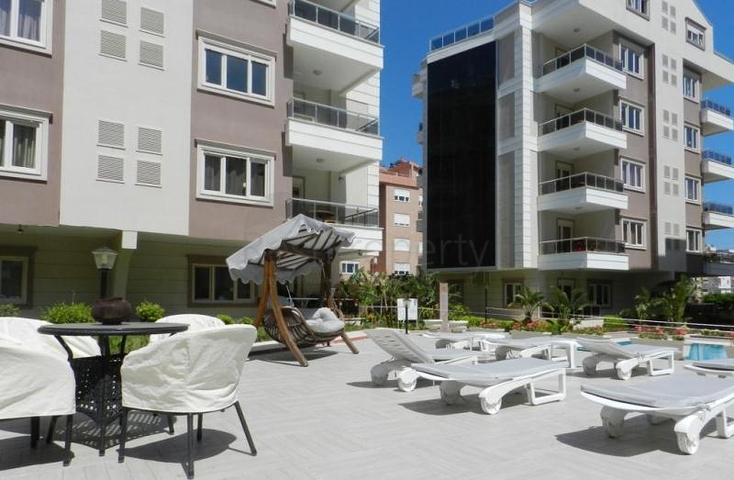 مجمع سكني راقي من الشقق في انطاليا كونيالتي