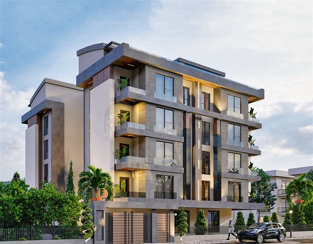 مجمع جميل في حي ليمان - أنطاليا المرموق 