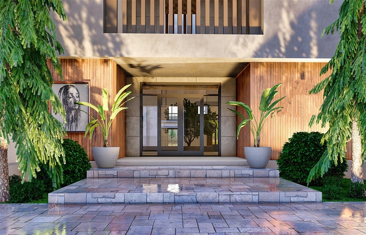 مجمع جميل في حي ليمان - أنطاليا المرموق 