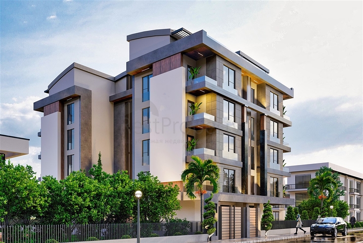 مجمع جميل في حي ليمان - أنطاليا المرموق 