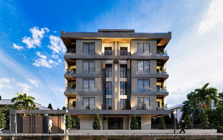 مجمع جميل في حي ليمان - أنطاليا المرموق 