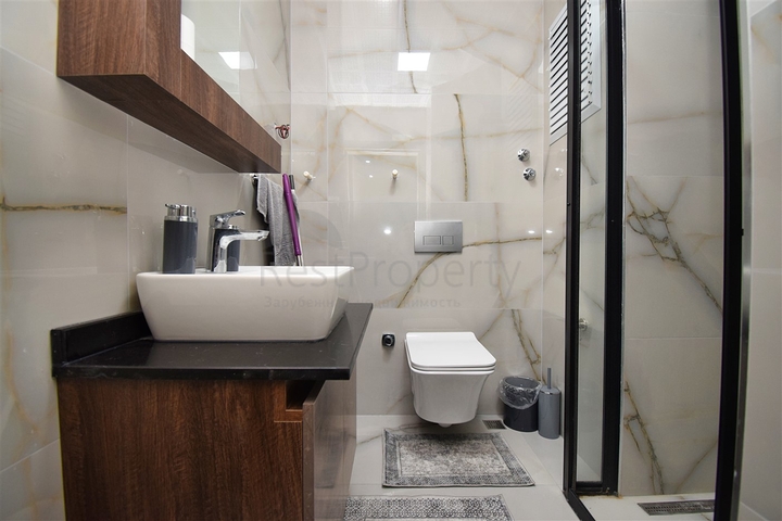 شقة 1+1 في مجمع مرموق في منطقة بيليك-أنطاليا 