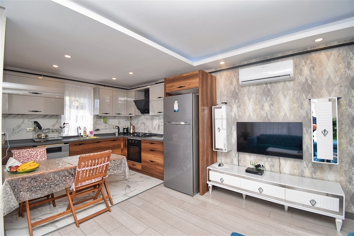 شقة 1+1 في البرسيمون - حي أنطاليا 