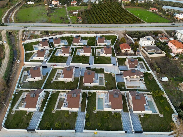 فيلا 3+1 في فتحية-منطقة أنطاليا 