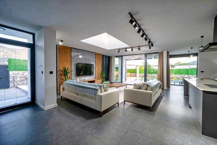 فيلا 3+1 في فتحية-منطقة أنطاليا 