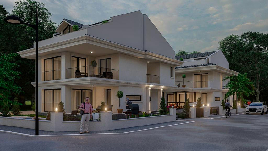 فلل 6 + 1 في فتحية - منطقة أنطاليا 