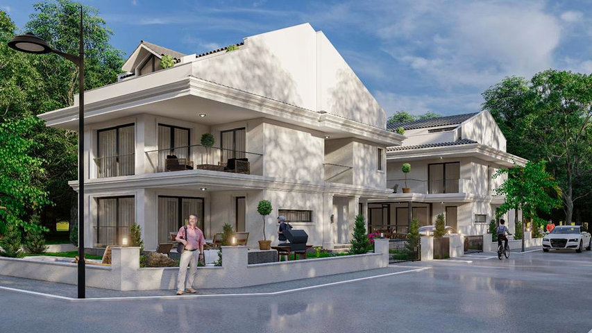 فلل 6 + 1 في فتحية - منطقة أنطاليا 