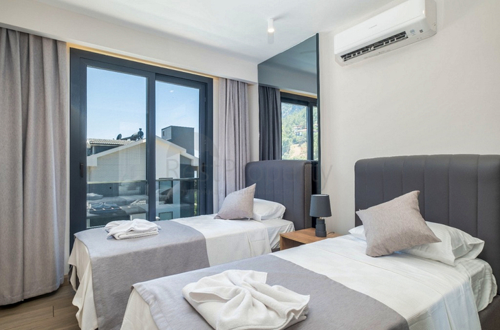 فيلا 3+1 في فتحية-منطقة أنطاليا 