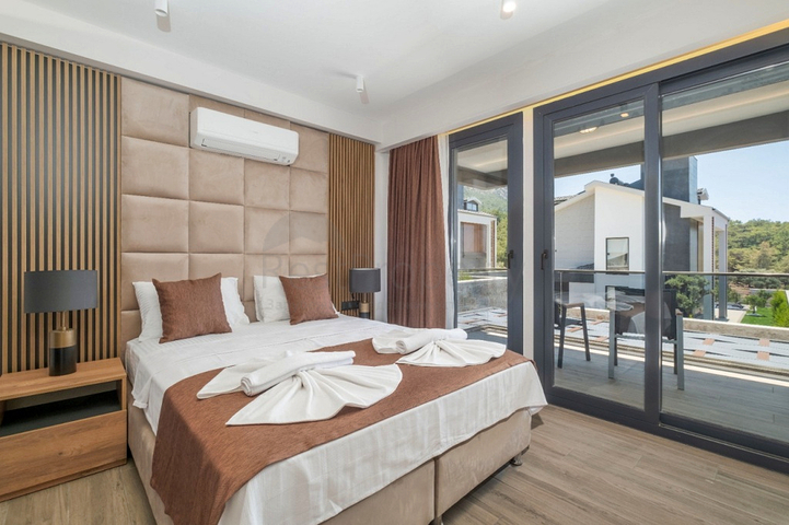 فيلا 3+1 في فتحية-منطقة أنطاليا 